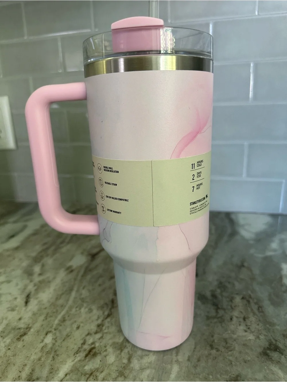 Stanley Quencher H2.0 Tumbler - Pink
